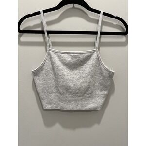 Fabletics Black‎ Cloud Seamless Midi Bralette Ribbed Comfort Low Impact XL